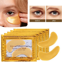 Load image into Gallery viewer, Anti-Aging Gold Eyes Mask
