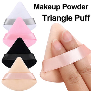 Velvet Triangle Makeup Powder Puff